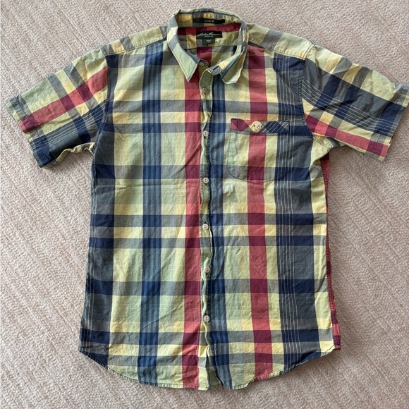 Eddie Bauer Other - Eddie Bauer Multicolor Plaid Button Down Shirt